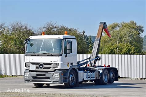 Mercedes Benz ACTROS 2544 Abrollkipper Top Zustand Hook Lift Truck