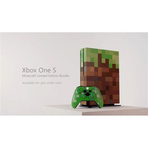 Consola Xbox One S Tb Edici N Limitada Minecraft