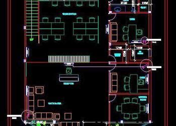 Small Office Plan Autocad D Drawing Plan N Design Office Layout