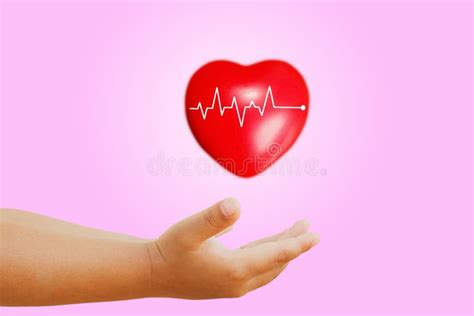 Cardiac Health Care And Prevention Of Acute Heart Attack Concept Stock