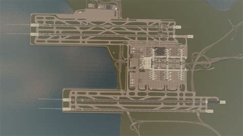 Airport layout progress : CitiesSkylines