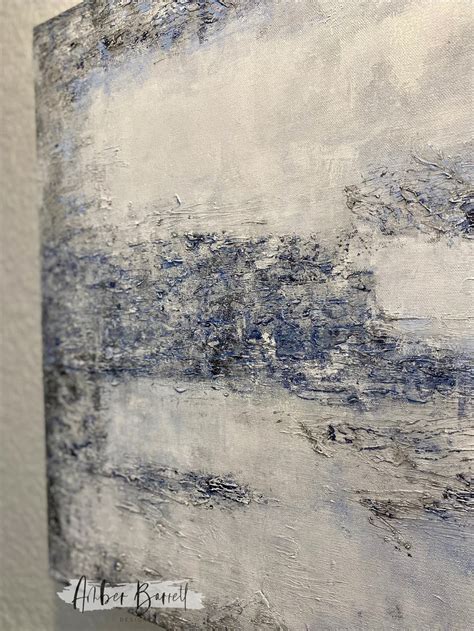 paint  heavy textured painting amber barrett designs