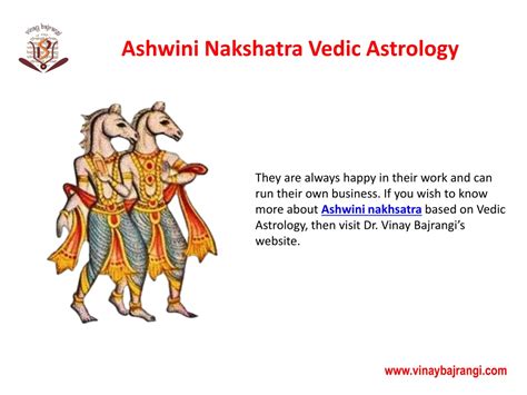 Ppt Ashwini Nakshatra Career Vedic Astrology Powerpoint Presentation