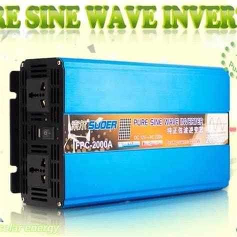 Jual SUOER PURE SINE WAVE INVERTER SINUS MURNI 2000WATT 12VOLT FPC 2000