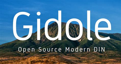 Gidole Font | Font Slots