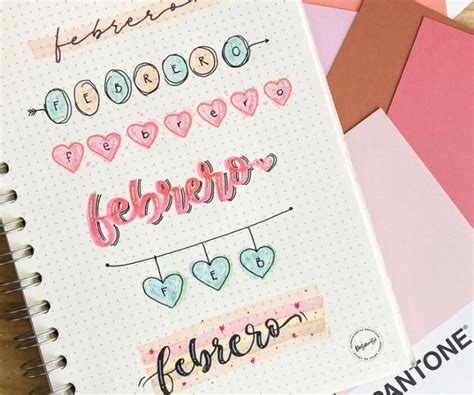 22 Best February Bujo Header to try for Your Journal - atinydreamer