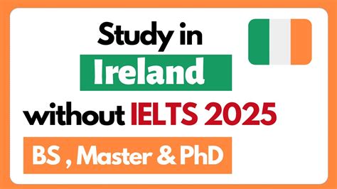 Study In Ireland Without Ielts Fully Funded Scholarship