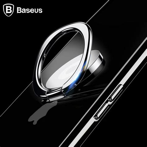 Baseus Universal Mobile Phone Holder Degree Rotation Finger Ring