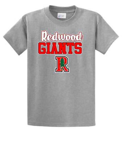 Redwood High School Alt. Logo T-Shirt – T & B Sports