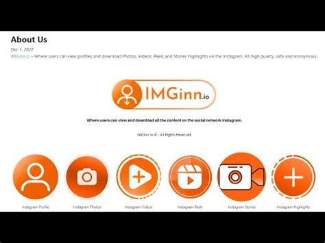 Imginn: tools view and download photo, video on Instagram - YouTube
