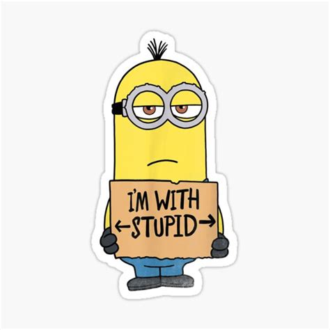 "Minions" Sticker for Sale by PatsyStewart | Redbubble