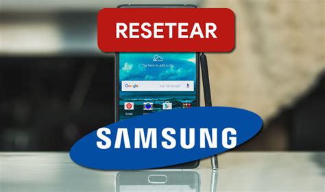 C Mo Resetear Un Tel Fono Samsung A Valores De F Brica