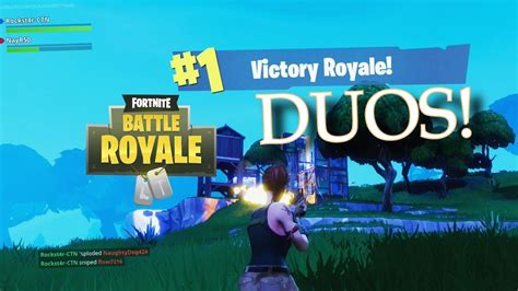 Fortnite Battle Royale DUOS 20 Kill Game YouTube