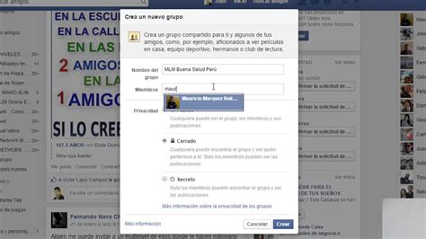 Como Crear Un Grupo En Facebook Riset