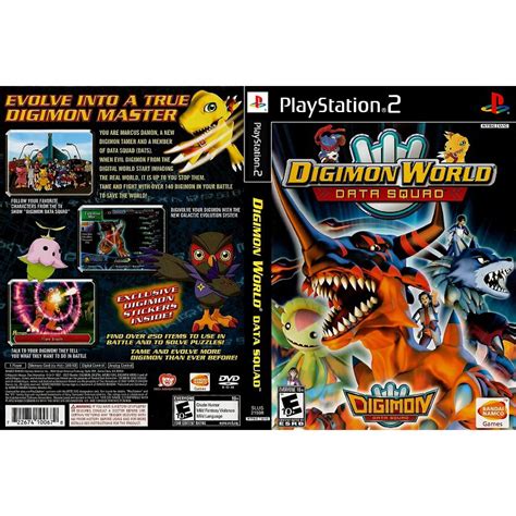 Digimon World Data Squad Ps2 Us Dvd5 1 Disc Shopee Thailand