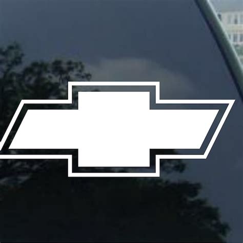 Chevy Bow Tie Decal Etsy