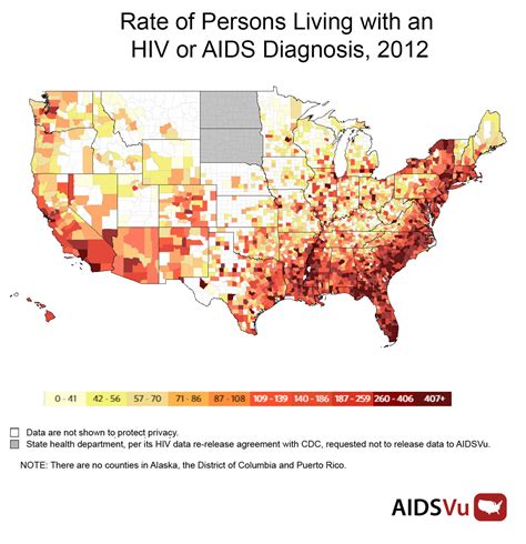 Aidsvu Releases New Maps That Depict Impact Of Hiv Across America