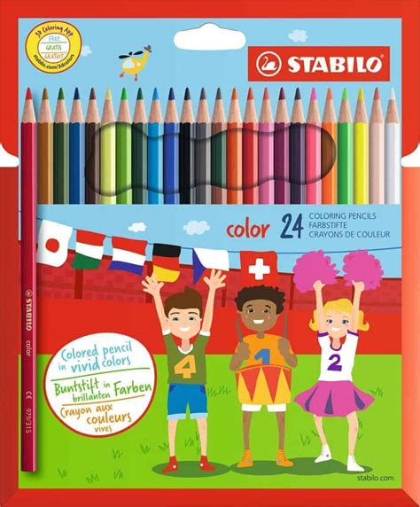 Stabilo 24 Colored Pencils - Georgiana Book shop