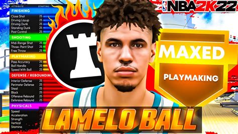 How To Make LaMelo Ball EXACT Build On NBA 2K22 Best Point Guard Build