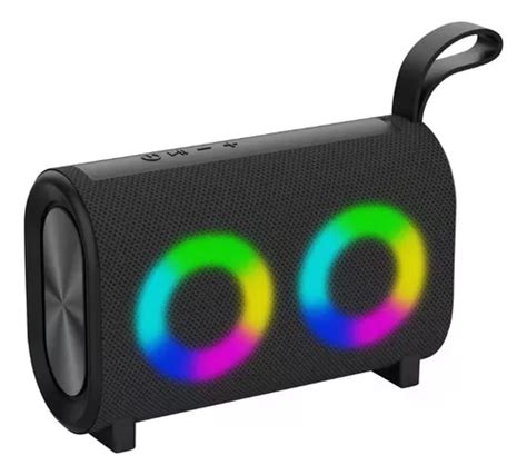 Alto Falante Bluetooth Gtc Spg Rgb W Usb Microsd Cor Preto