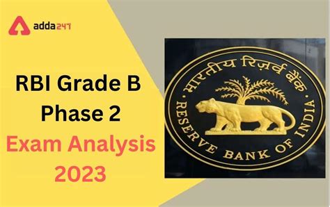 Rbi Grade B Phase 2 Exam Analysis 2023 Difficulty Level Review