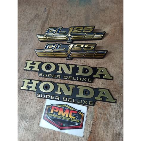 Jual Emblem Tangki Gl Gl Logo Honda Set Emblem Tepong Aki Import