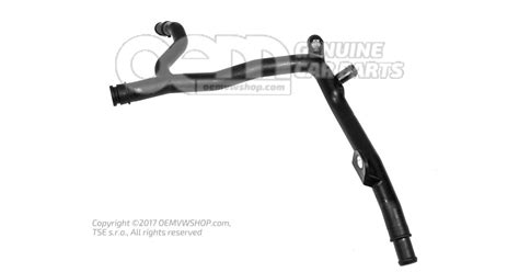 Coolant pipe 06A121065DP | oemVWshop.com