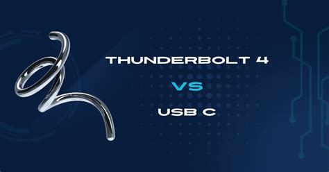 Thunderbolt 4 vs USB C - Don't Be Portly Confused (speed, functionality ...