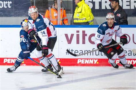 Maximilian Daubner Ehc Red Bull Muenchen Mathias Niederberger