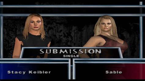 Wwe Smackdown Here Comes The Pain Ps2 Stacy Keibler Vs Sable