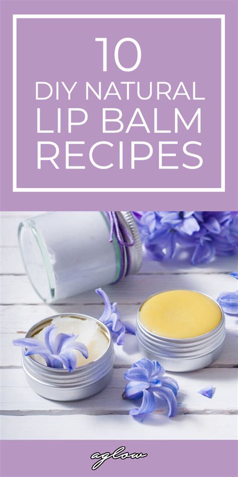 Homemade Natural Lip Balm Diy Recipe Artofit