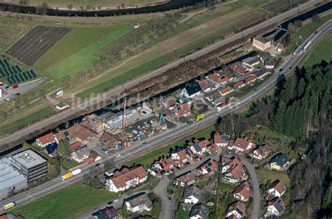 Luftaufnahme Haslach Im Kinzigtal Gewerbegebiet An Der Hausacher