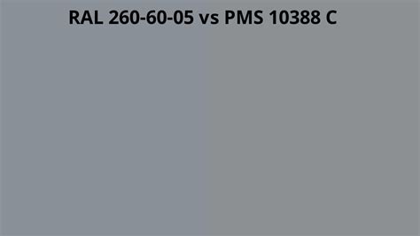 Ral Vs Pms C Ral Colour Chart Uk