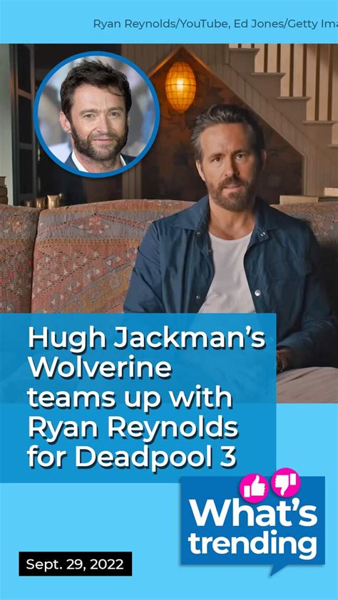 Hugh Jackman’s Wolverine teams up with Ryan Reynolds for Deadpool 3 ...