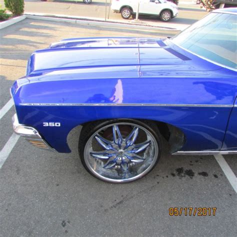 1970 Chevy Impala 4 Door custom. Rus Perfect! Low Miles! Super Low ...