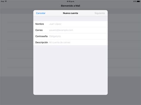 Configurar Correo En Ipad Y Iphone Pagina Mx