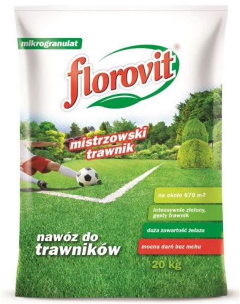 Florovit Naw Z Do Trawnik W Z Mchem Mistrzowski Trawnik Kg