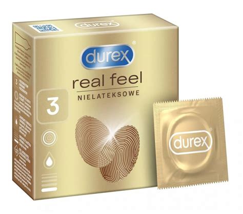 Durex Real Feel - prezerwatywy antykoncepcyjne dla mężczyzn, - eZikoApteka