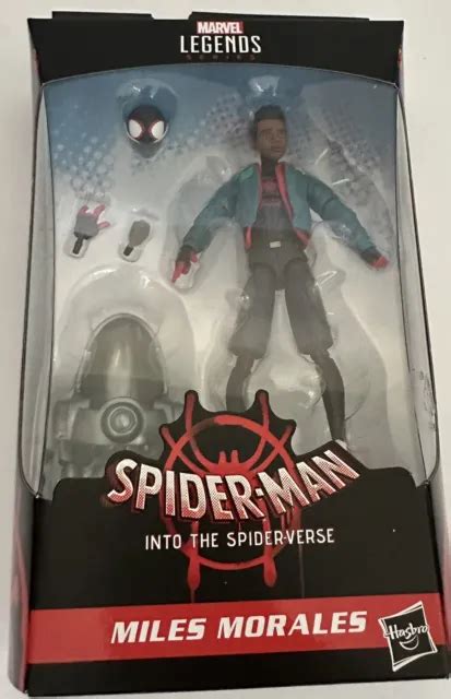 Marvel Legends Miles Morales Spider Man Into The Spiderverse Stilt Man