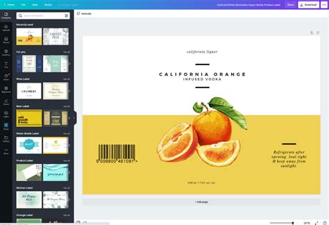 Free Online Label Maker: Design a Custom Label - Canva