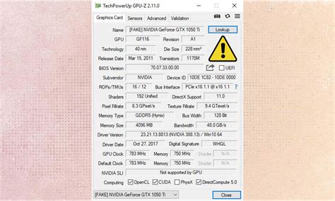 Gpu Z Can Now Sniff Out Fake Nvidia Graphics Cards Tom S Hardware