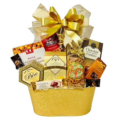 Golden Gourmet T Basket Executive Baskets