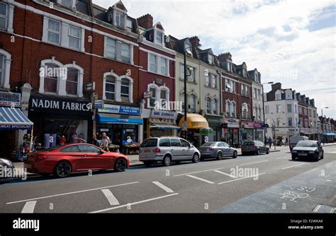 Upper Tooting Rd in Tooting SW17 - London UK Stock Photo - Alamy