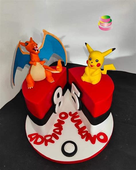 Pokemon Birthday Decorated Cake By Ruth Gatoandcake Cakesdecor