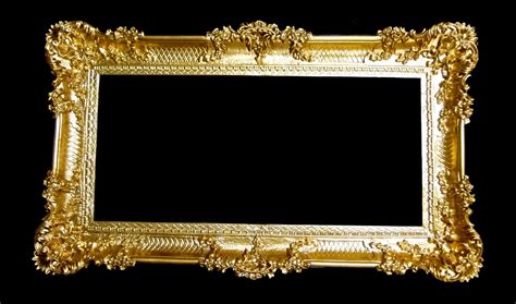 Grande Cornici XXL Barocco Oro Antico 96x57 Cornici Barocco Cornice