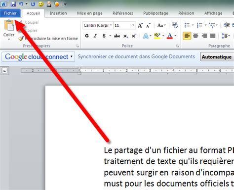 Comment Convertir Un Doc Pdf En Word Gratuitement Printable Templates