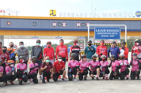 Peringati Hari Kemerdekaan Ke Ri Danlantamal Viii Gowes Bersama