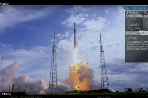 Spacex Successfully Launches Space Station Resupply Mission Gephardt