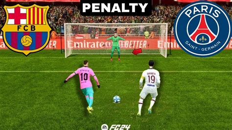 Psg Vs Barcelona Penalty Shootout Final Uefa Champions League Ucl Efootball Pes Gameplay