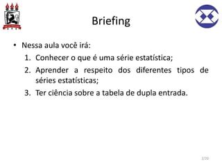 Estat Stica Aplicada Administra O Aula S Ries Estat Sticas Ppt